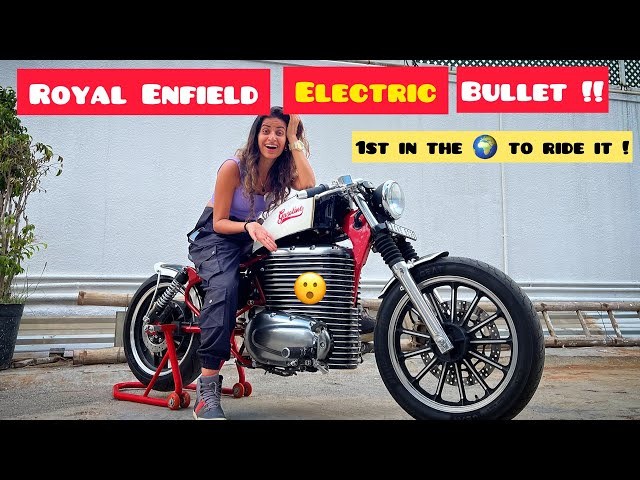 The wait is over! Royal Enfield 'First Electric Bike' 'HIM-E' ride on rood, see photos